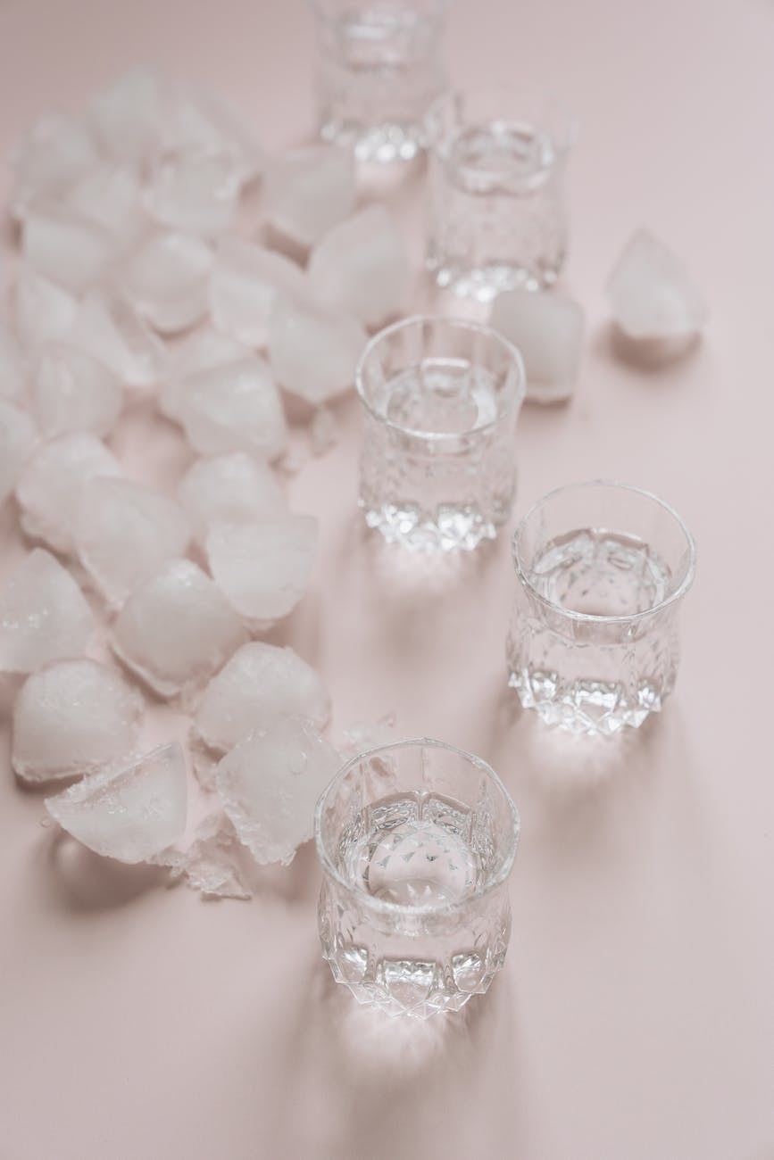 cold drink glass luxury