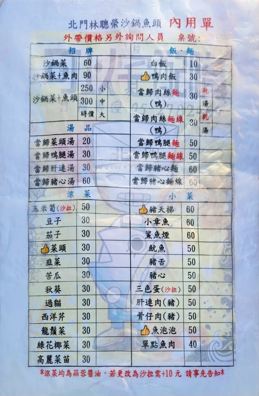 嘉義東區|北門砂鍋魚頭|在地人吃的砂鍋魚頭.有好吃的鴨肉飯與涼菜 - 第7張圖