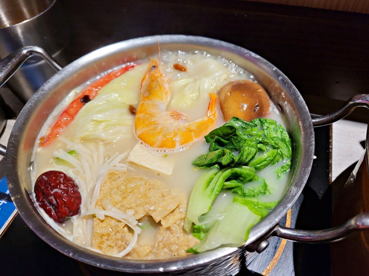 台中麗寶|這一小鍋|復古風個人火鍋.經典湯頭老火湯.好吃的懷舊麵茶冰 - 第11張圖