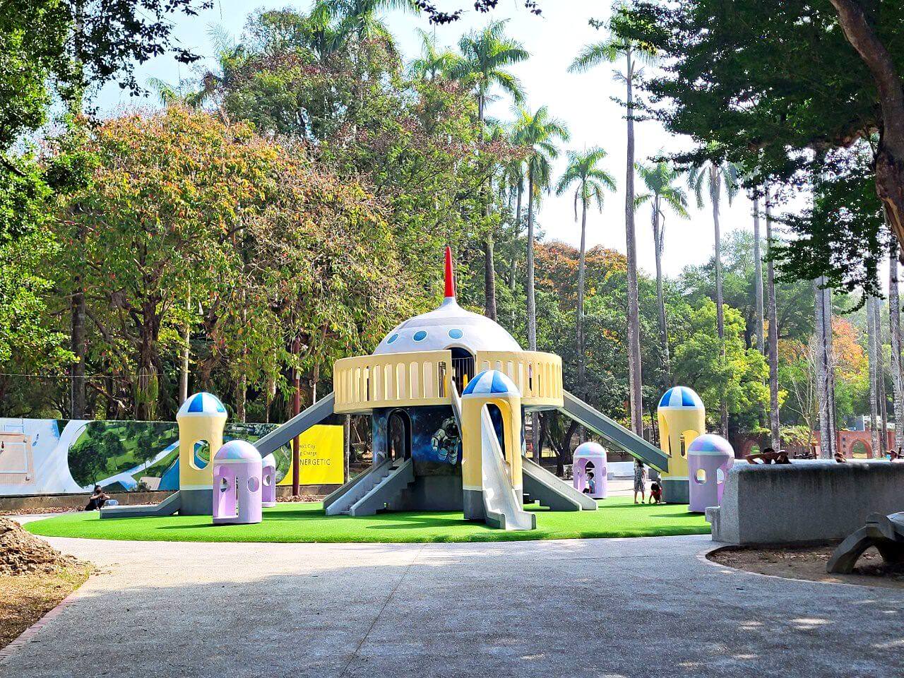 嘉義東區|嘉義公園全介紹|免門票親子遊樂設施.平地森林步道樹木園.KANO園區.昭和十八.射日塔 - 第15張圖