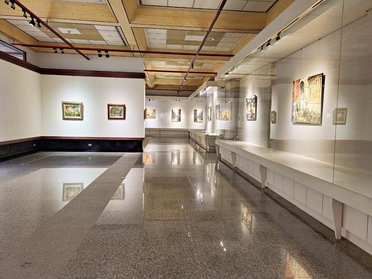 台中清水|港區藝術中心|水池曲橋仿中國閩南風建築.各式展覽活動 - 第18張圖