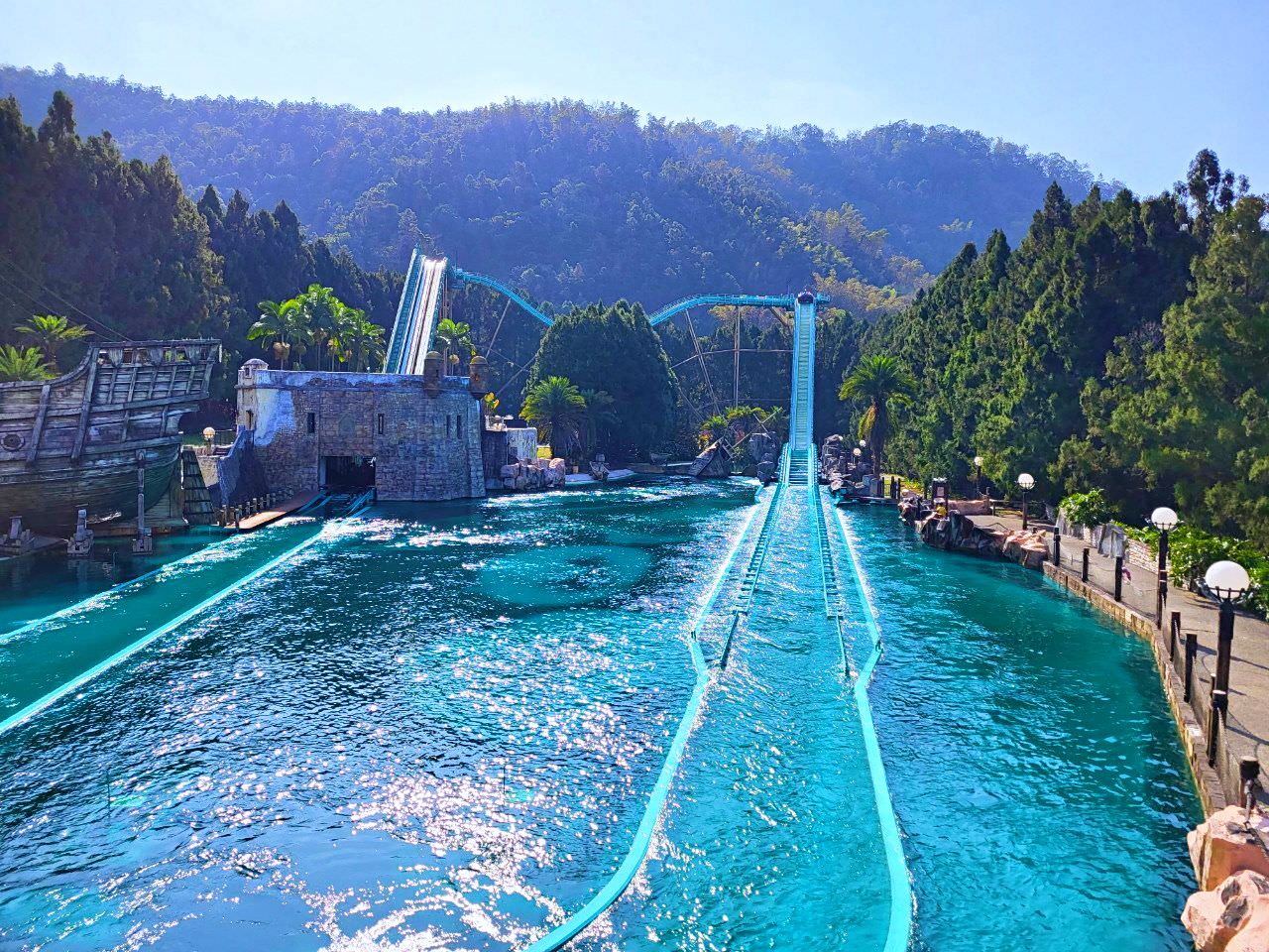 南投魚池|2023年九族文化村櫻花祭|搭纜車鳥瞰園區櫻花.日式浴衣體驗.賞夜櫻火舞秀 - 第66張圖