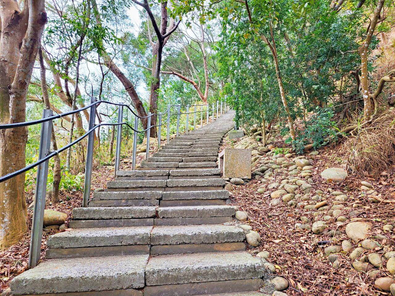 台中清水|鰲峰山運動公園|競合體驗遊戲場.觀景平台賞清水市區夜景.免費烤肉區 - 第12張圖