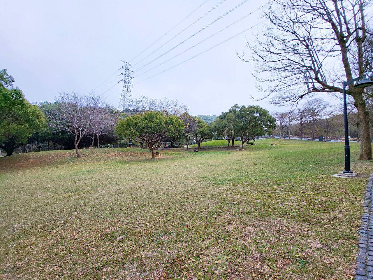 台中清水|鰲峰山運動公園|競合體驗遊戲場.觀景平台賞清水市區夜景.免費烤肉區 - 第5張圖