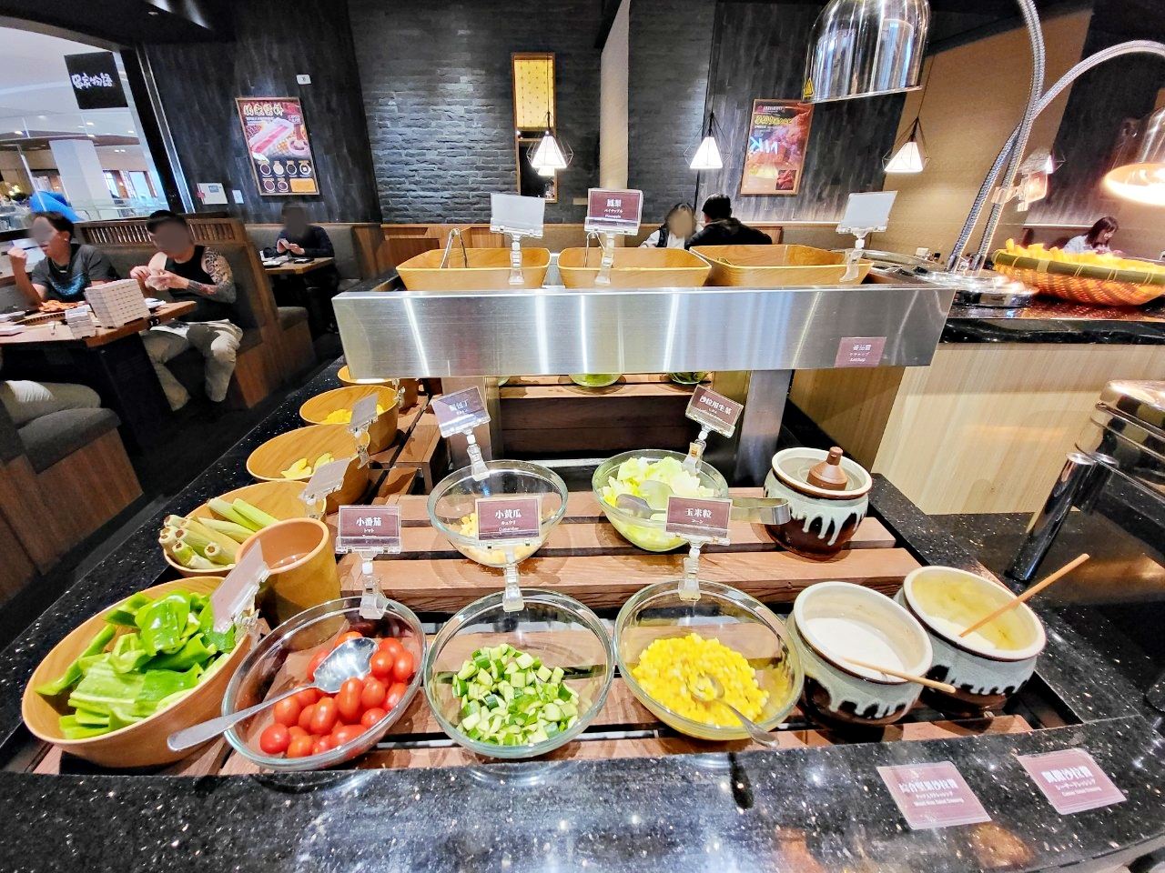 台中港三井|金舌燒肉Kintan Buffet |燒肉吃到飽.多種醬料可以選擇.多元自助沙拉吧 - 第32張圖