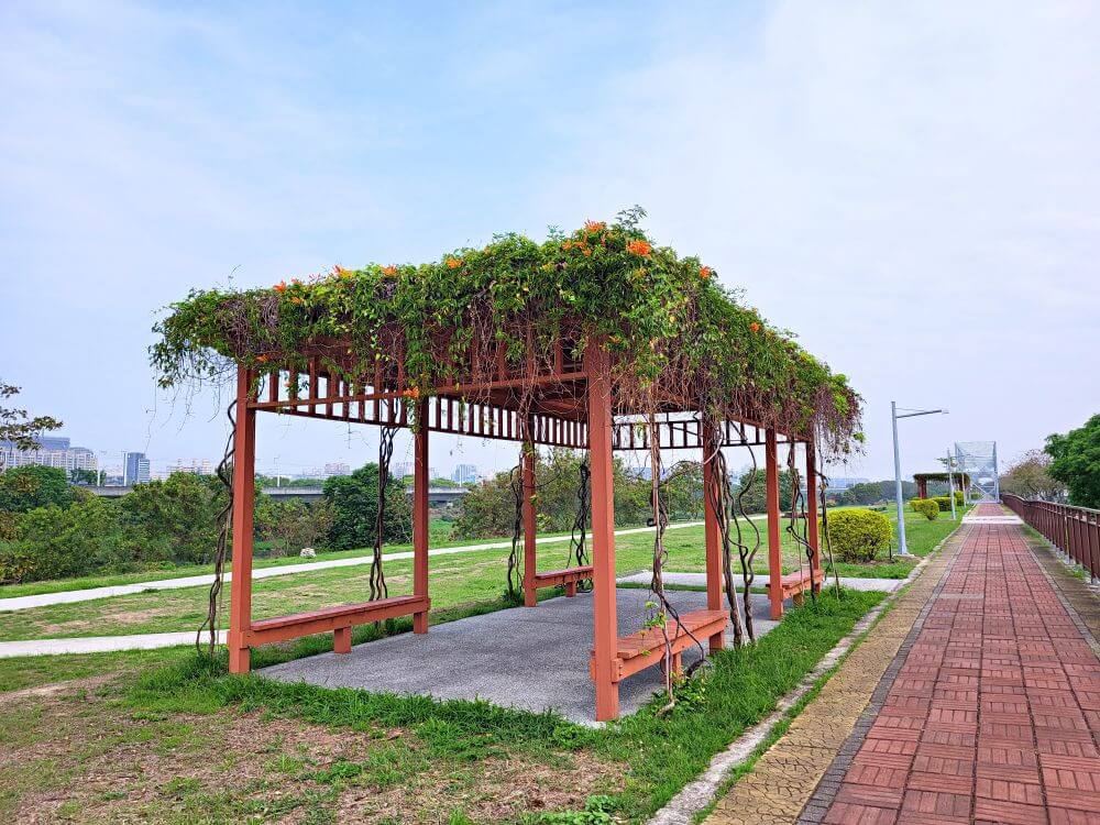 台中南屯|筏子溪門戶迎賓水岸廊道|台中熱門打卡地標.帶著寵物輕鬆散步的好地方 - 第4張圖