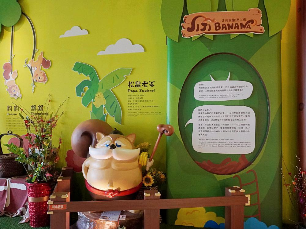 南投集集|集元果觀光工廠|免門票景點.以香蕉主題可愛的觀光工廠.有沙坑及球池 - 第7張圖