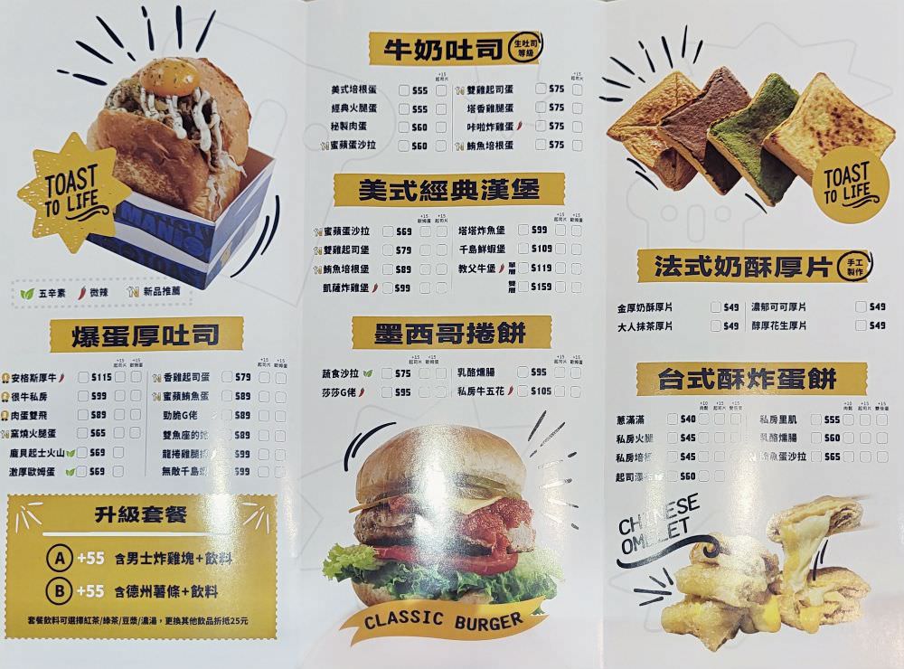 台中南屯|吐司男精科店|超軟Q的厚片爆蛋土司.很牛私房厚吐司.無敵千島蝦厚吐司 - 第5張圖